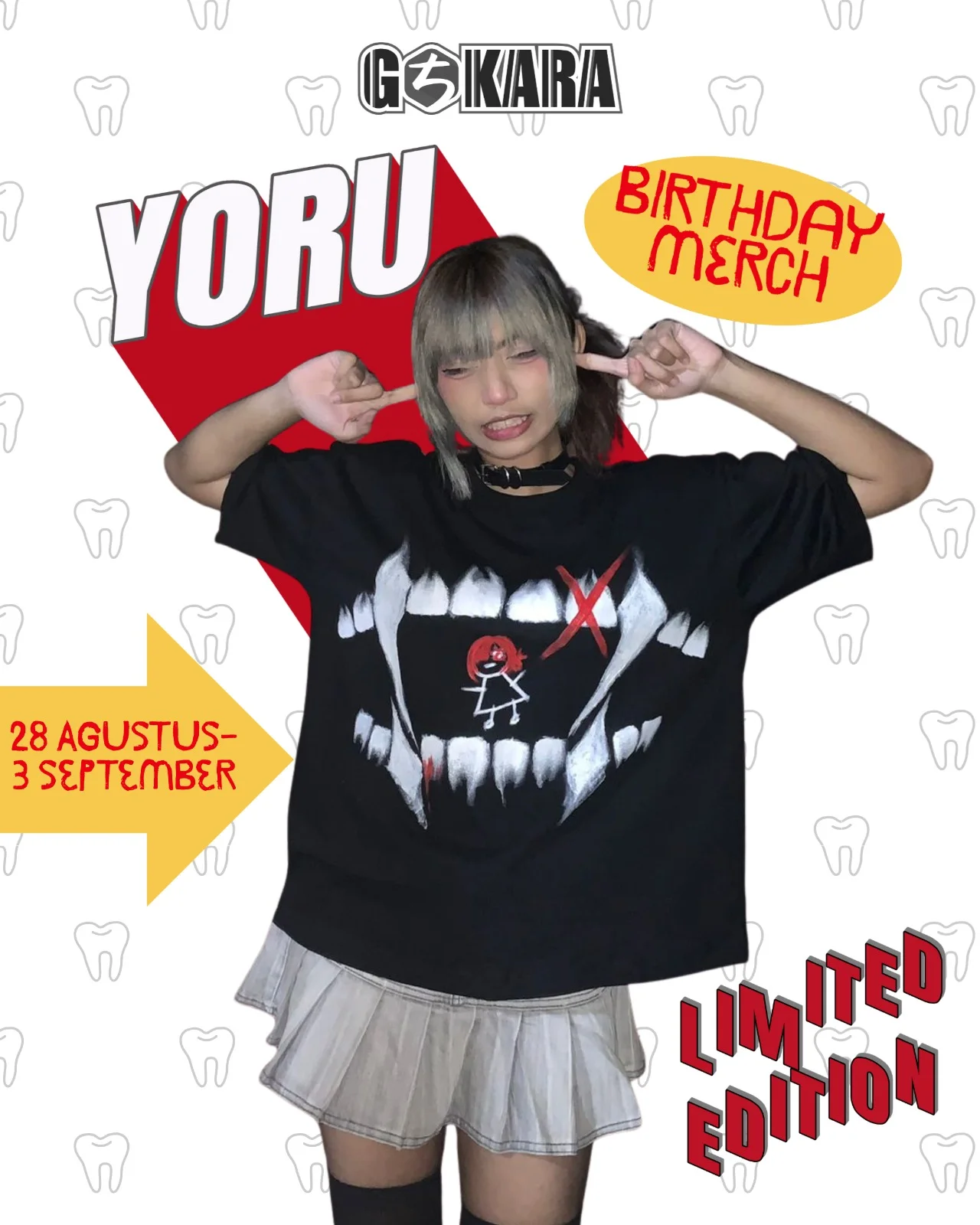 Yoru Birthday T-Shirt